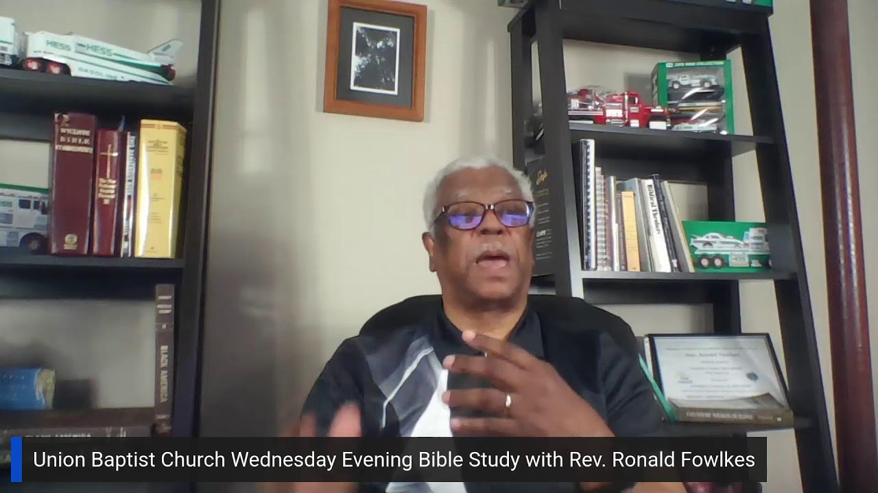 Wednesday Evening Bible Study