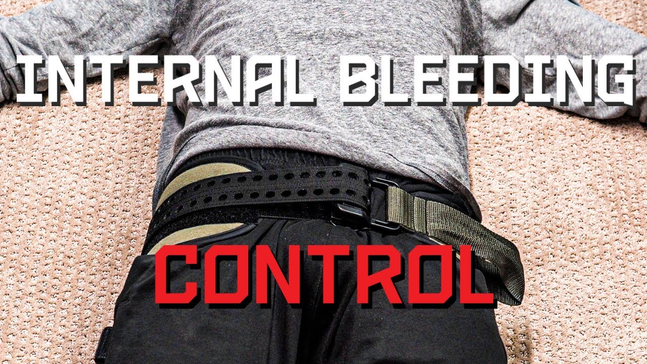 Control Internal Bleeding (Pelvic Binder Application)