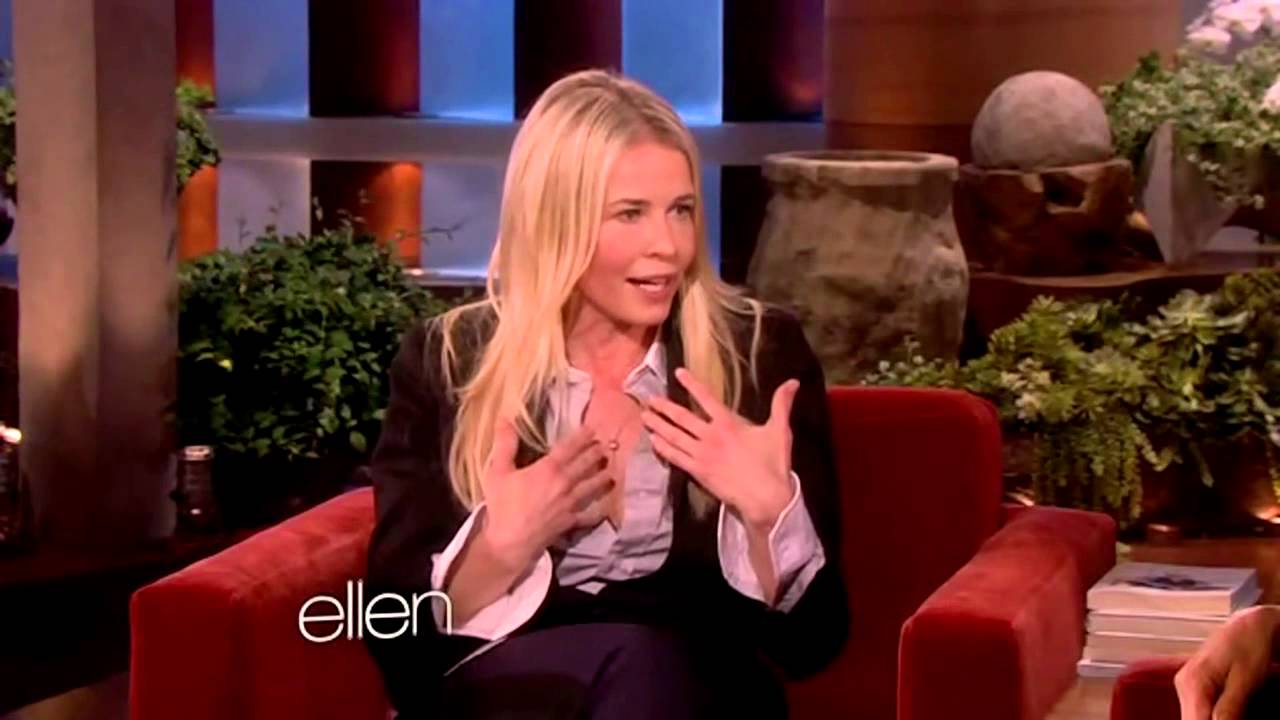 Chelsea Handler on The Ellen Show. February 18, 2013.