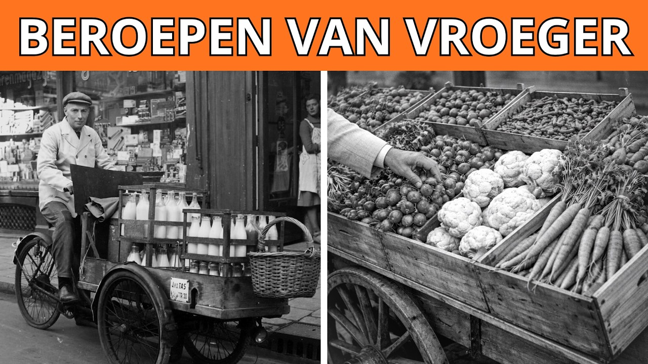 10 Vergeten Beroepen Die Vroeger Langs de Deur Kwamen
