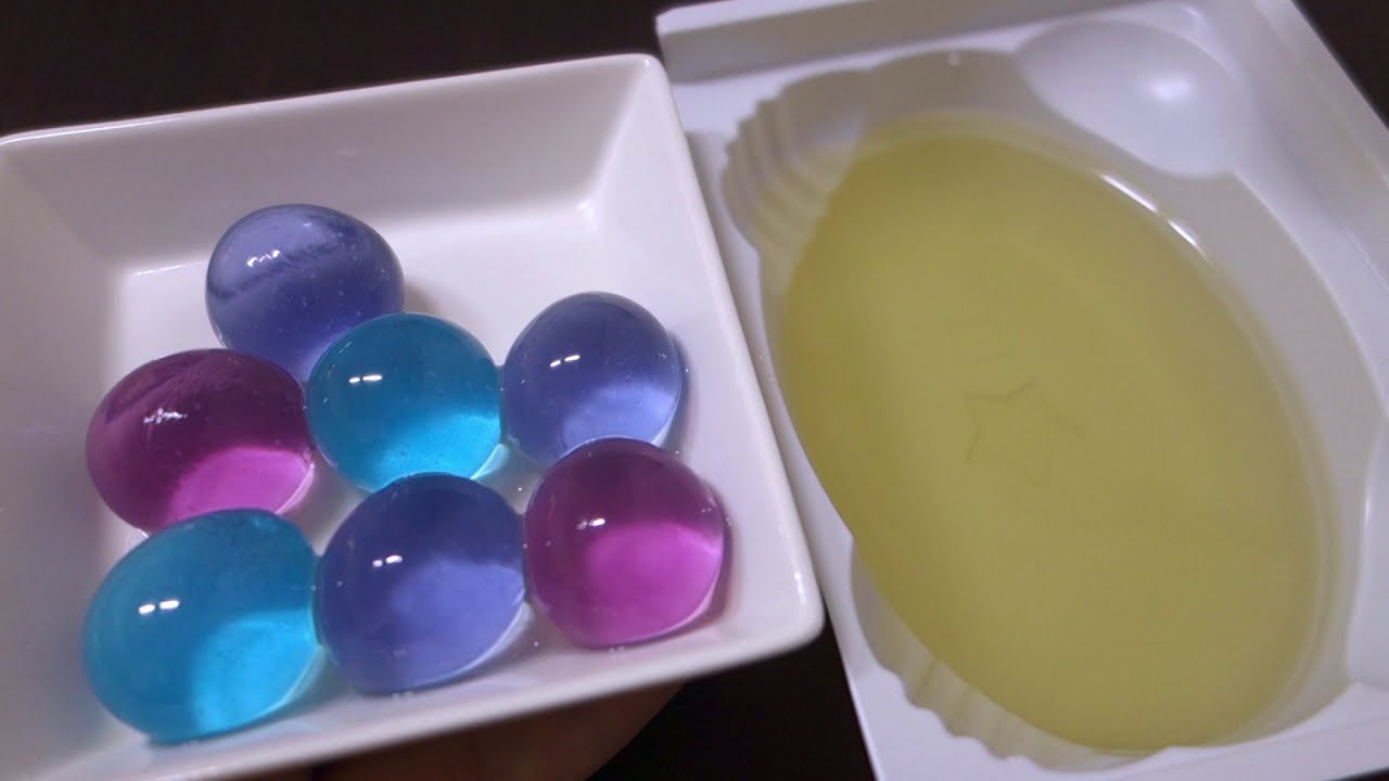포핀쿠킨 오호 젤리 Edible jelly Bottle Ooho