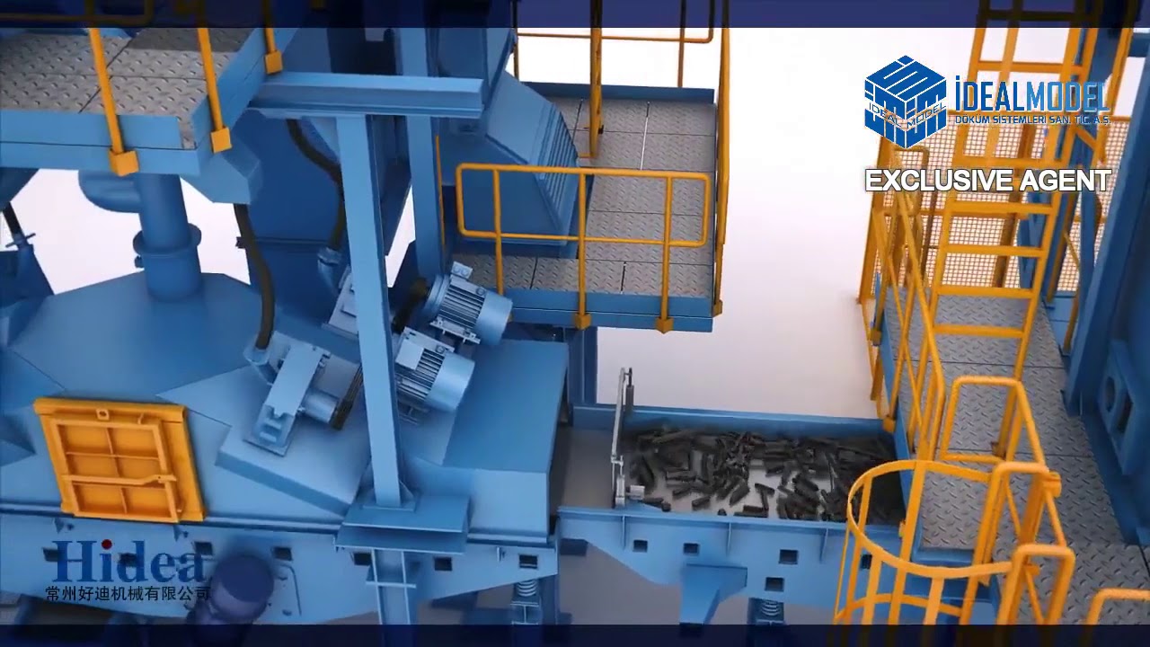 IDEAL Besleyici Geri Dönüşüm Makinesi - Yolluk Kırıcı // Riser Feeder Treatment System