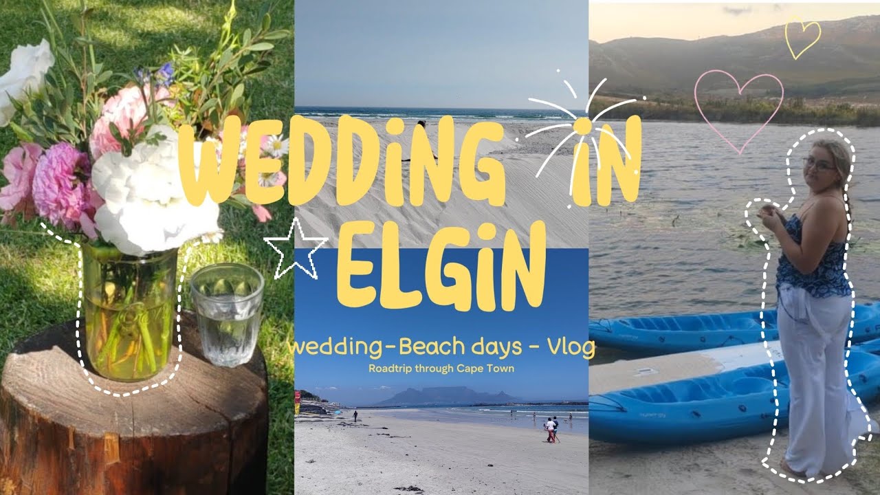 Wedding in Elgin/ Cape Town road trip