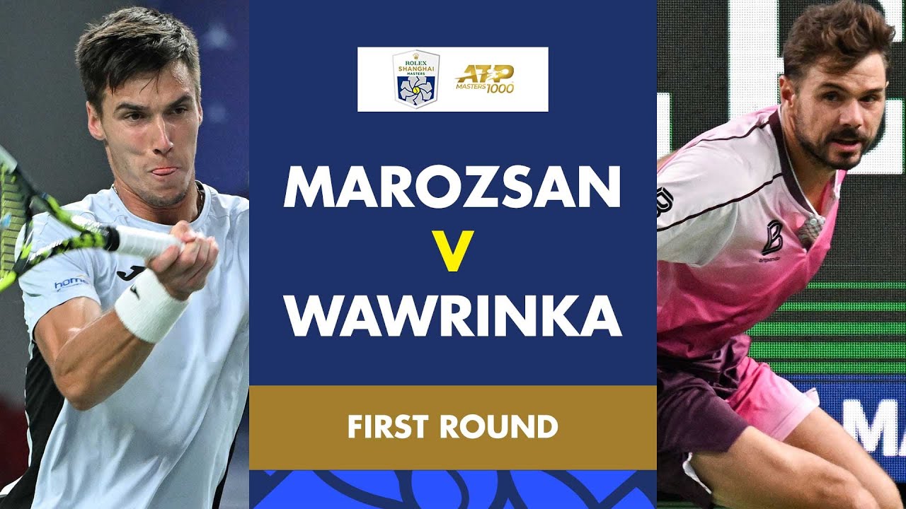 Fabian Marozsan vs Stan Wawrinka Highlights | Rolex Shanghai Masters 2025