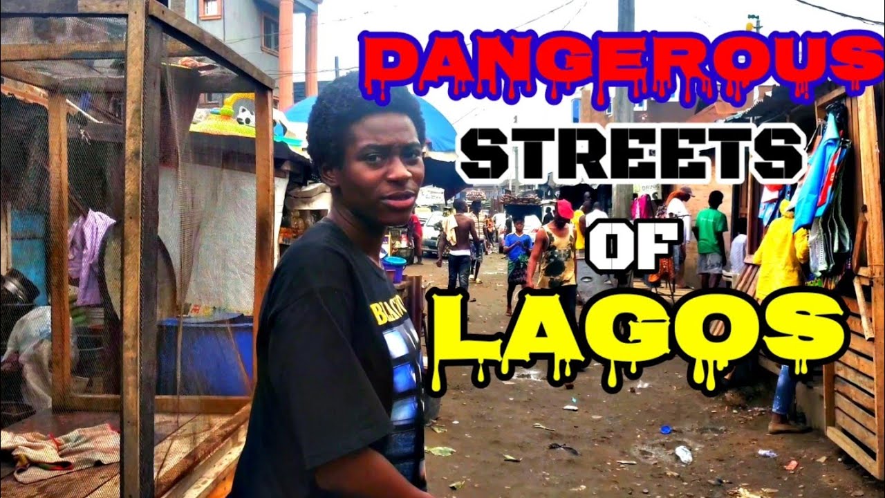 AVOID THIS STREET IN LAGOS NIGERIA WHEN ALONE | VERY DANGEROUS.
