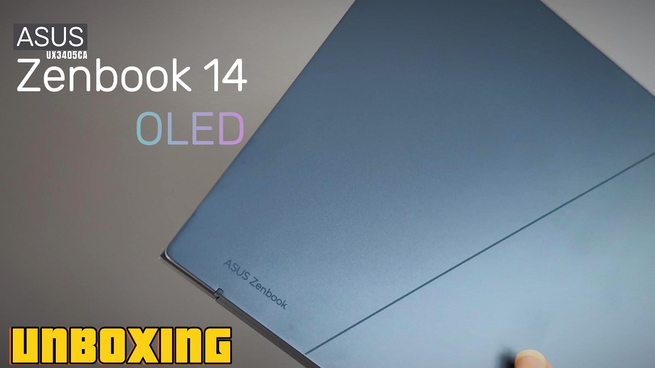 Unboxing the ULTRA POWERFUL ASUS Zenbook 14 OLED! (Core Ultra 9 285H) | #UX3405CA #ASUS #zenbook14