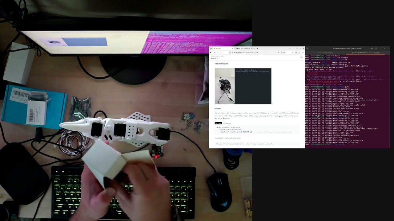 SO-101 Motor ID Setup.....Almost