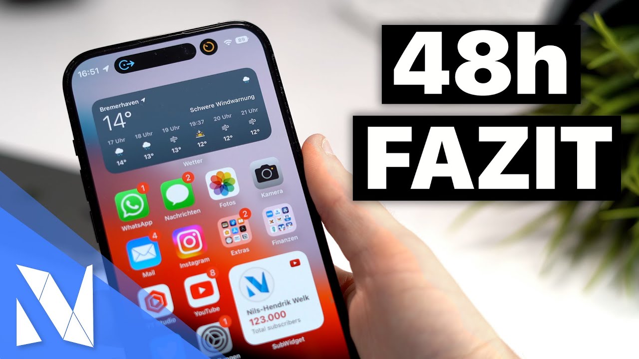iPhone 14 Pro - FAZIT nach 48h im Alltag! - F&uuml;r wen lohnt es sich? | Nils-Hendrik Welk