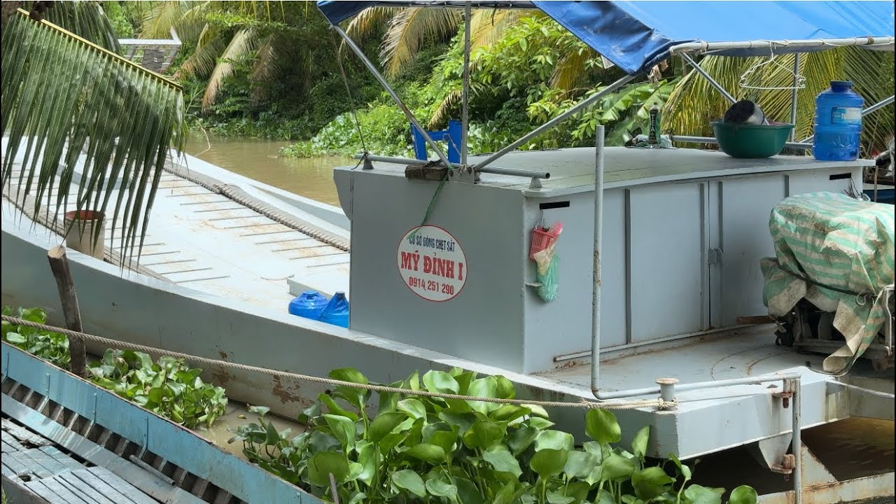 Chẹt sắt chở máy cày cần bán