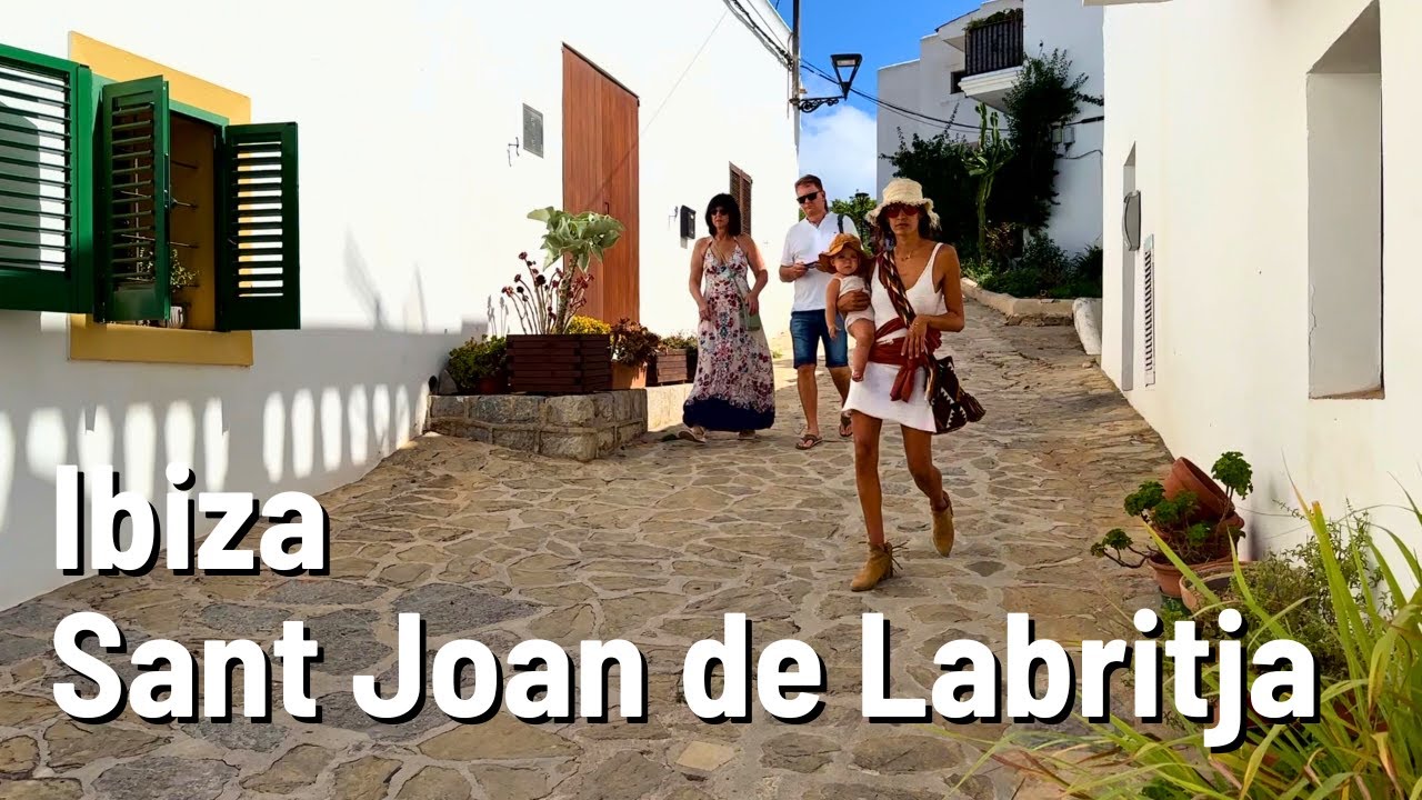 IBIZA Sant Joan de Labritja 🇪🇸 Walk Guide 4K
