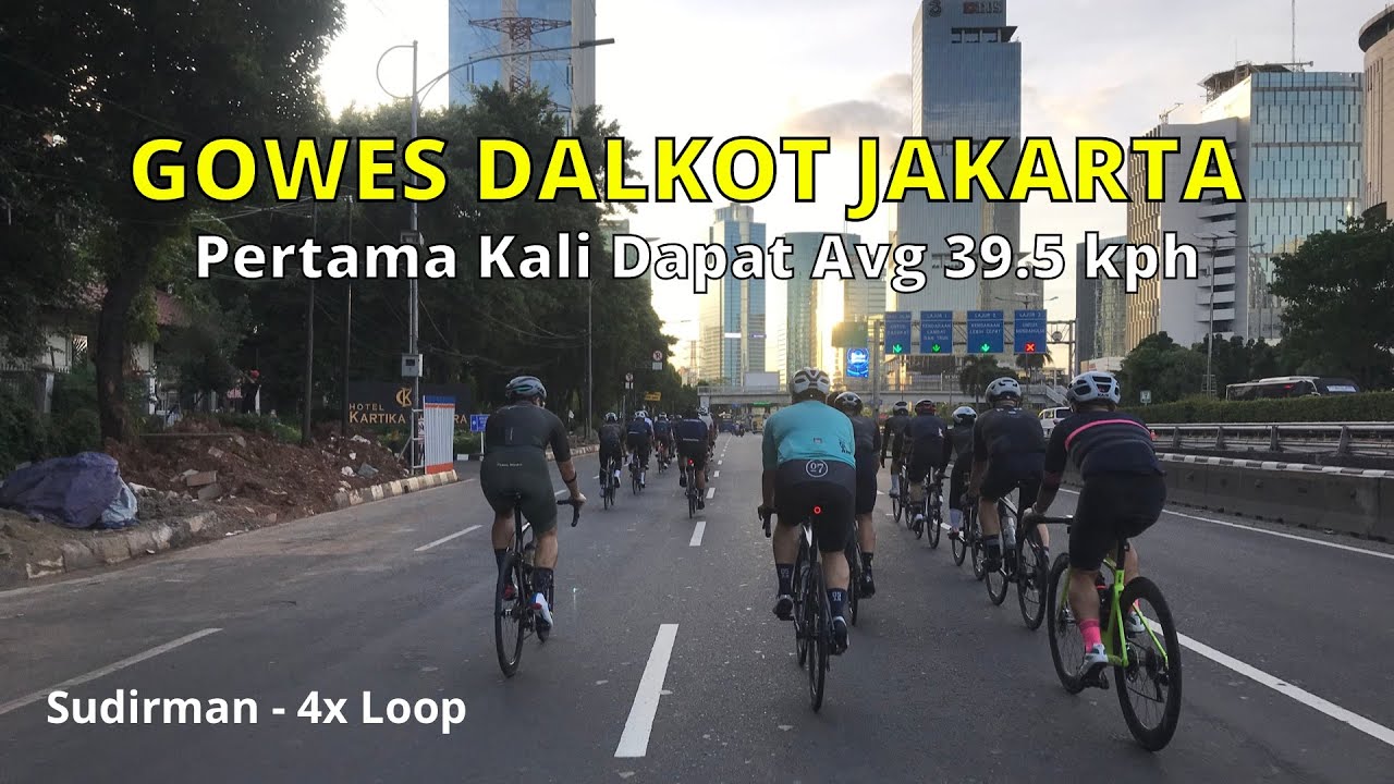 GOWES DALKOT 43 KILOMETER PERTAMA KALI AVG 39.5 KM/H