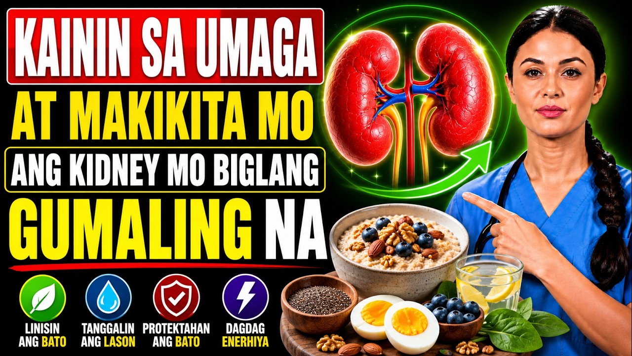 Mga Foods na Dapat Kainin sa Umaga para sa Healthy Kidneys - By Dr. Maricel Santos