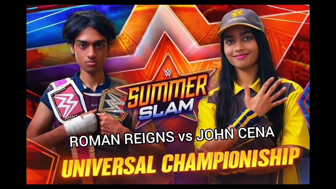 Roman Reigns vs John Cena SummerSlam Match | Ring Rockers | Home Wrestling | WWE