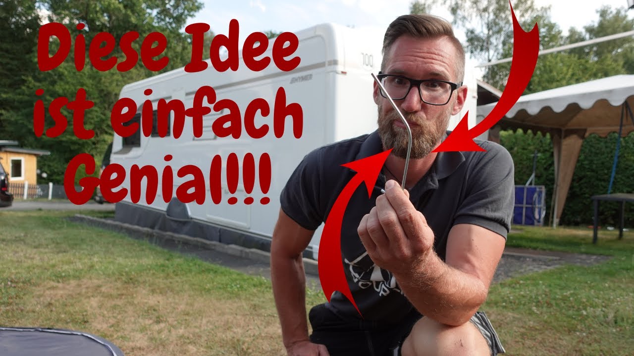 Der beste ZELT-HERING den ich kenne!!! Camping Gadgets