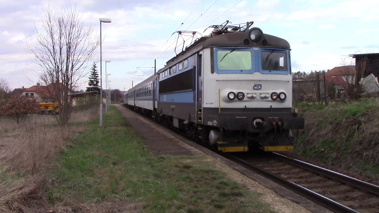 Vlaky ►Protivín zastávka - 10.04 2018