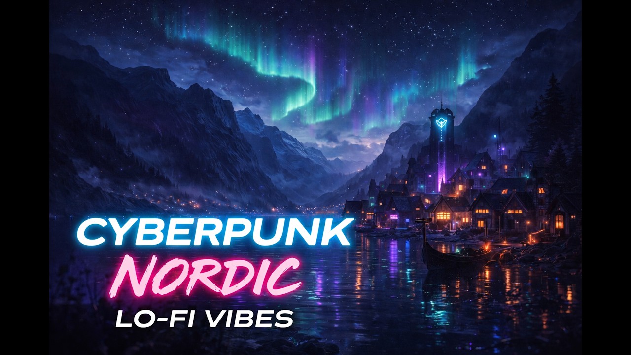 Cyberpunk Lo-fi Beats for Deep Focus (Nordic Ambient Mix)