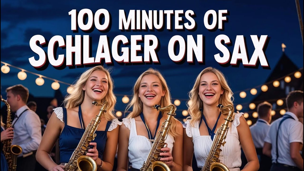 100 minutes of Schlager on Sax