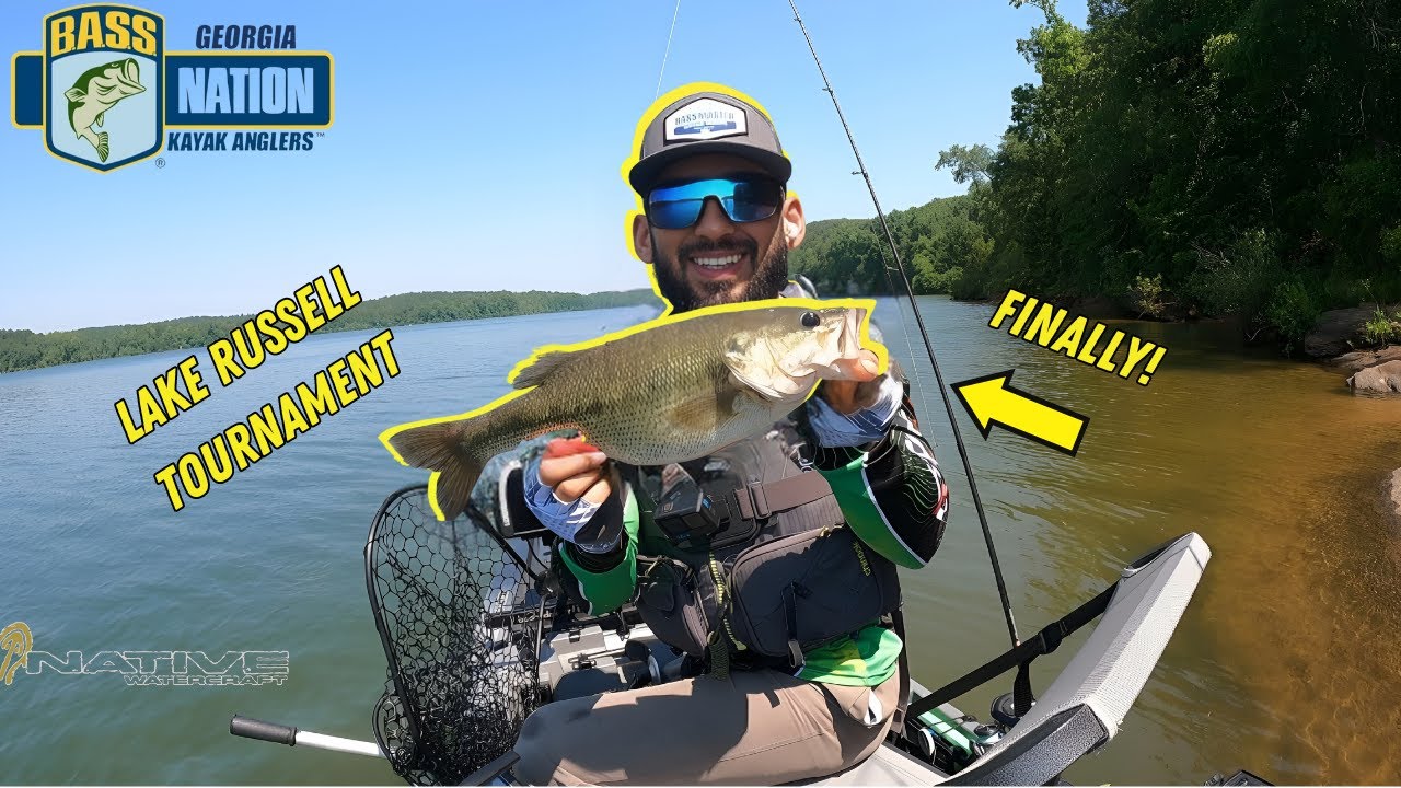 Georgia Bass Nation Lake Russell Kayak Tournament: Fishing the Savannah River
