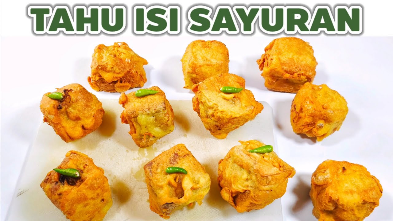 GORENGAN FAVORIT SEJUTA UMAT  -- RESEP TAHU ISI AYAM SAYURAN \\ RASANYA LEBIH PREMIUM LEBIH ENAK