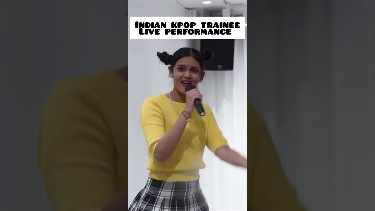 Indian kpop trainee kashish from choco #kpop #indian #girl #trainee #kashish