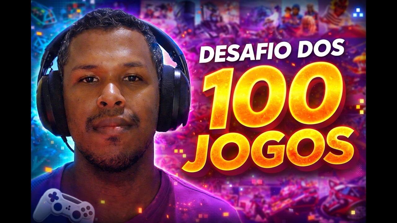 ZERANDO 100 JOGOS EM LIVE DIA 3