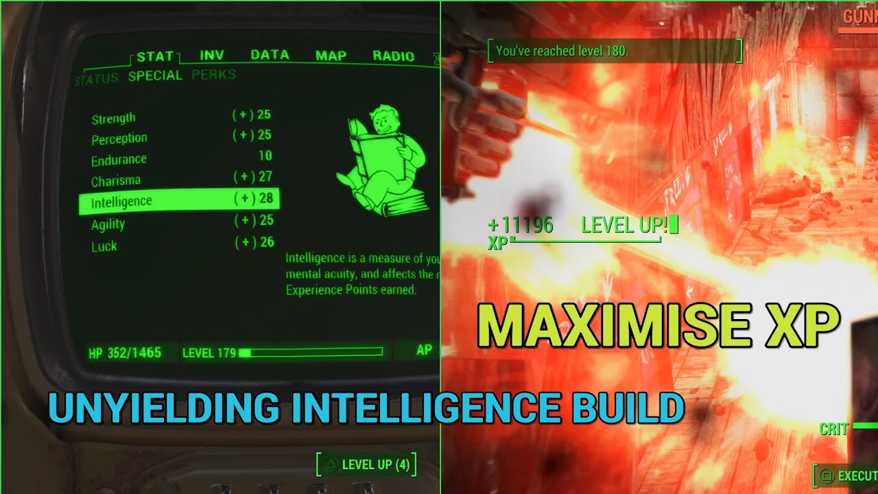 Fallout 4 - Max Your XP With Unyielding Armour