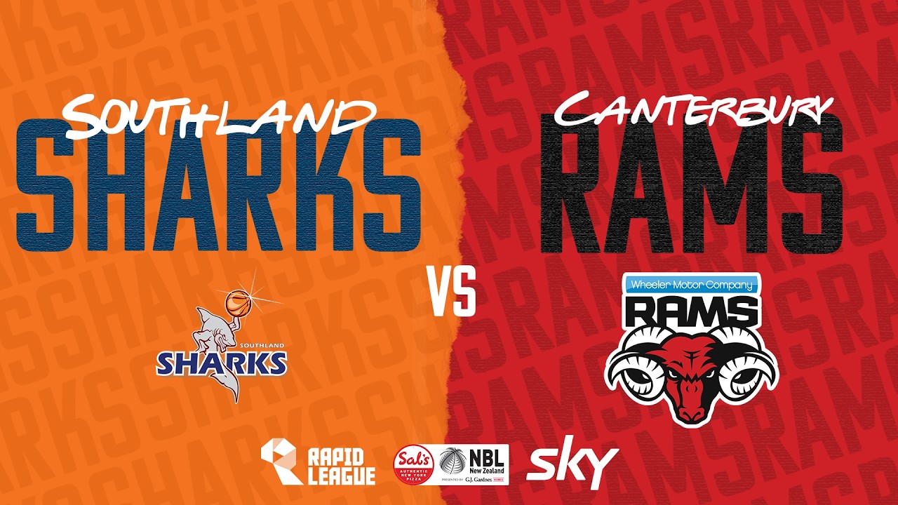 Southland Sharks v Canterbury Rams | Full Basketball Game&nbsp;| @SalsNBL 2026