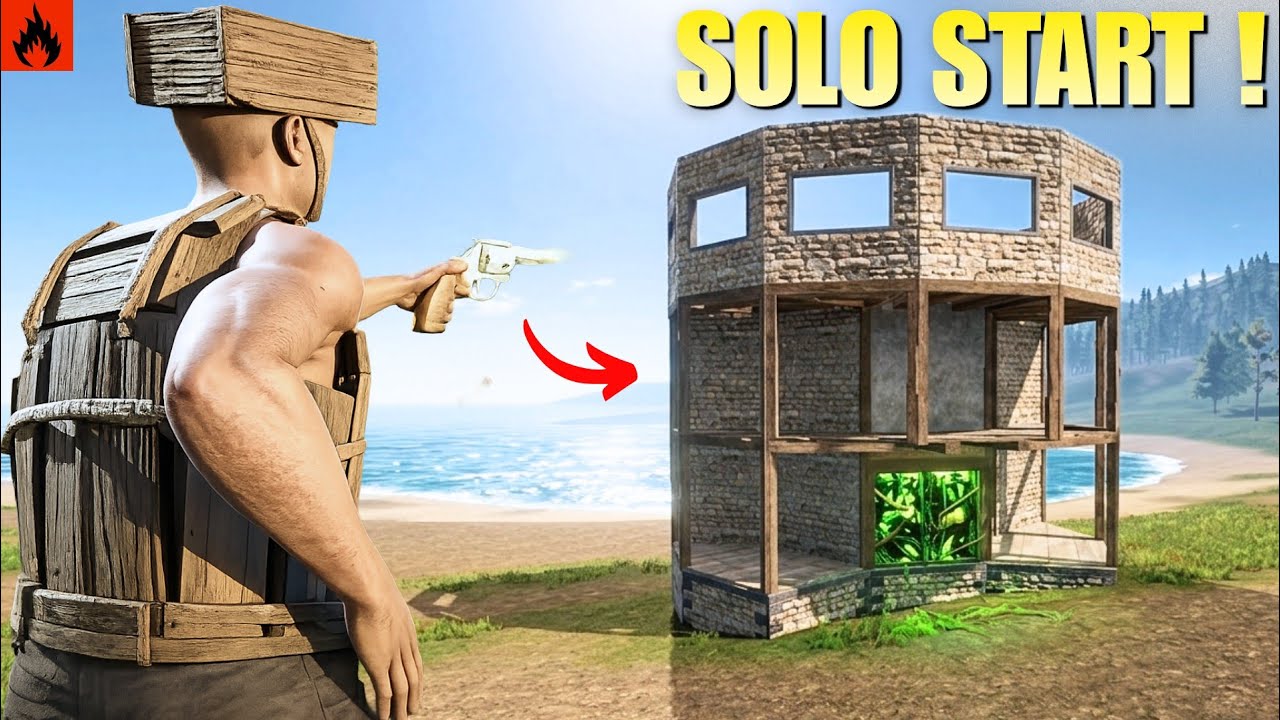 SOLO Start on 5x Server&hellip; Unlucky Day | Oxide Survival Island #oxide #оксайд #oxidesurvivalisland