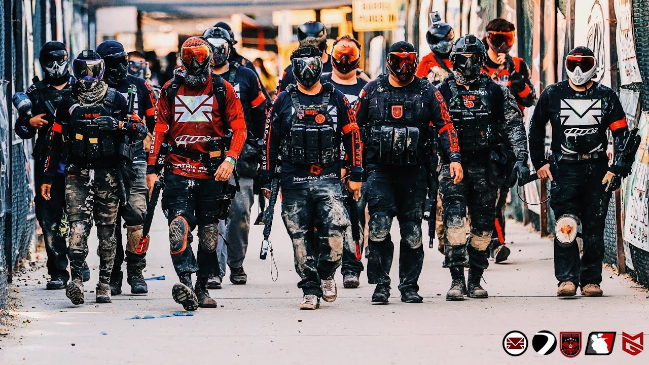 Phoenix Taking Over Hollywood Sports paintball!!
