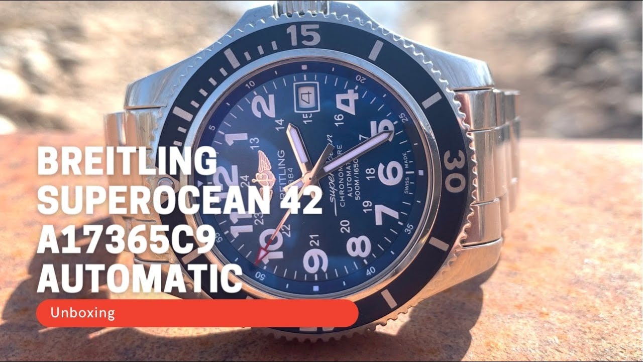 Breitling Superocean II 42 A17365 Unboxing