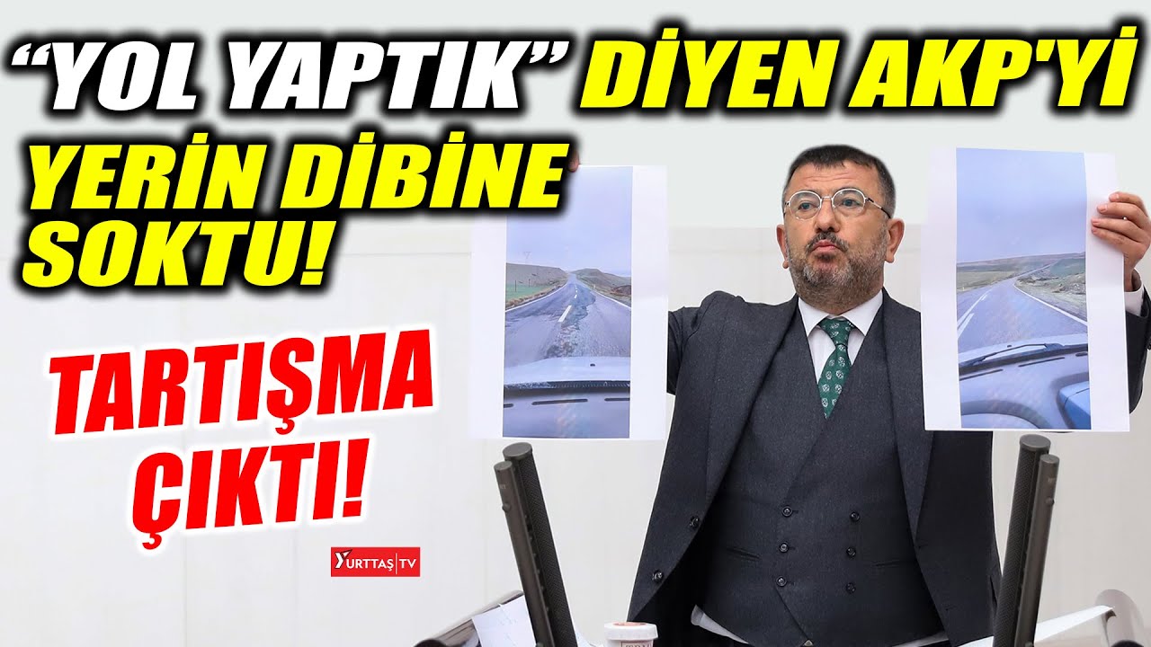 Veli Ağbaba duble yol yapmakla övünen AKP'yi yerin dibine soktu! Meclis'te tartışma çıktı!