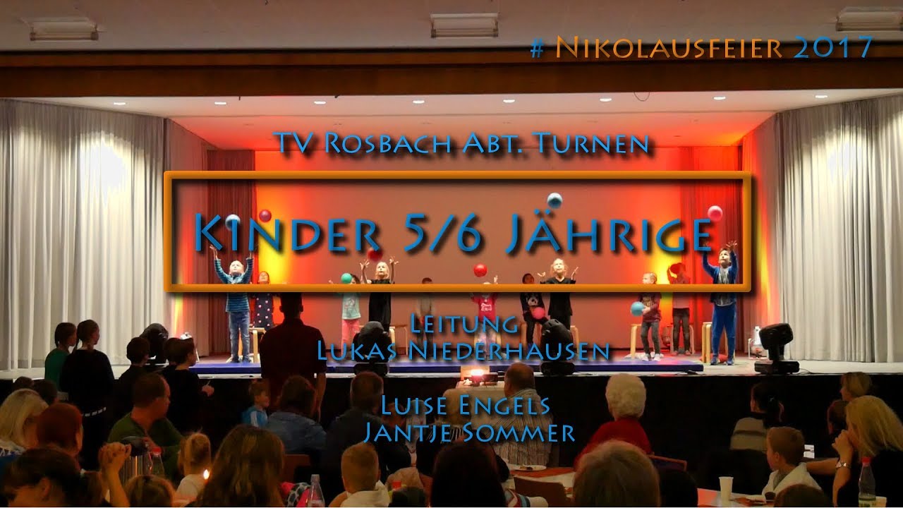 Kinderturnen 5/6 Jährige - Nikolausfeier 2017