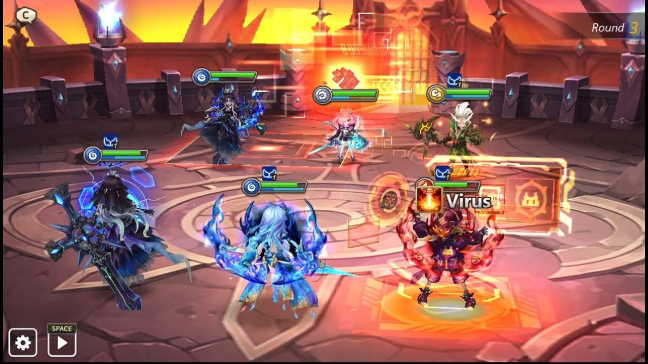 World Guild  All For You vs Re :Summoner wars