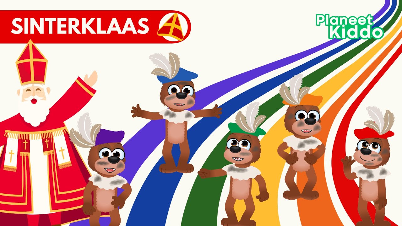 🎨 Kleuren Leren Met Sinterklaas en Piet! • Leer Alle Kleuren Met De Sint • Colors With Saint-Nic