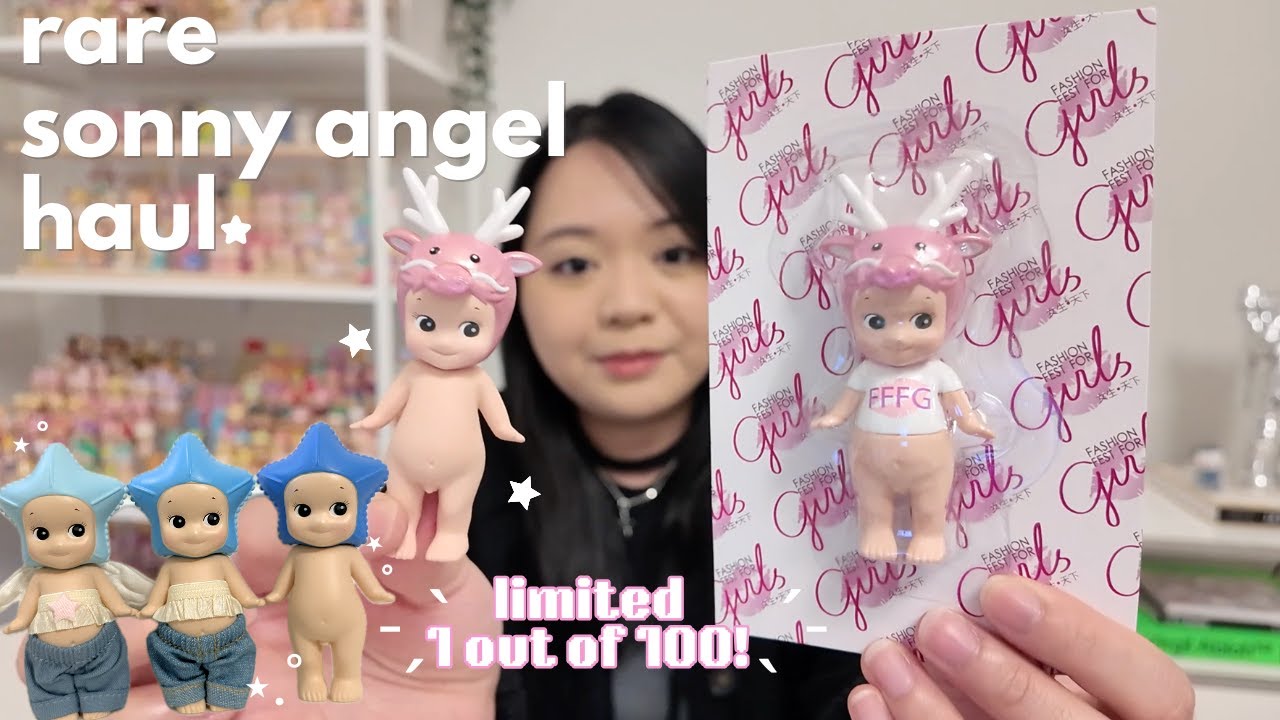 RARE SONNY ANGEL HAUL! ⭑ i’m done collecting 💭 (I got my DISOs)