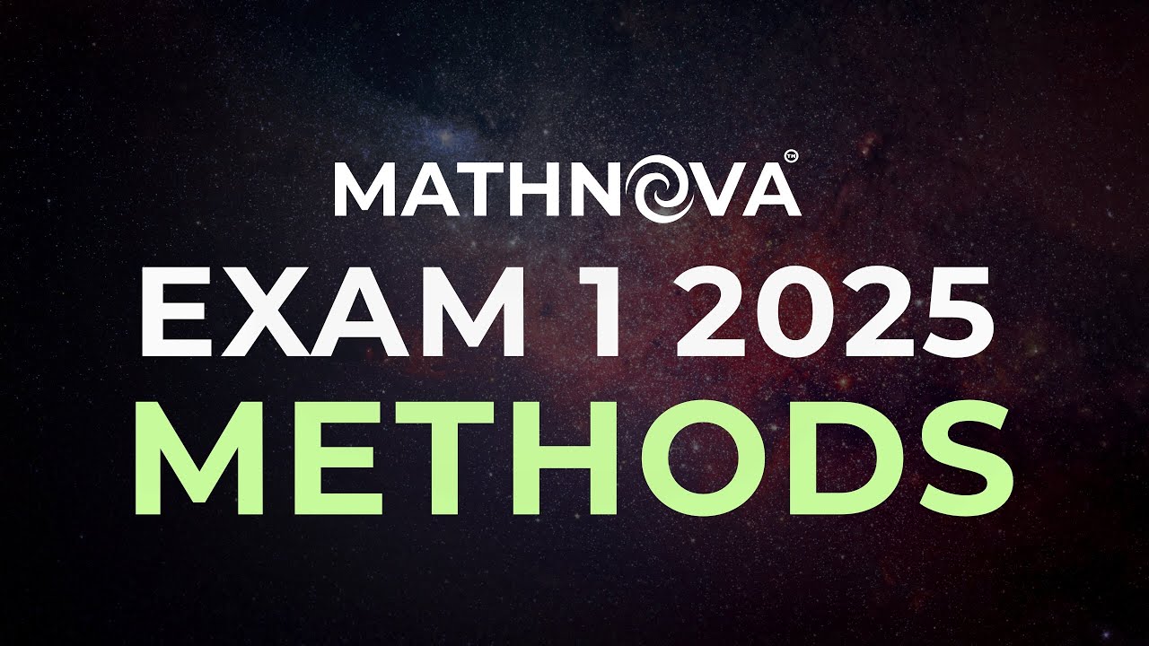 VCE 2025 Mathematical Methods Exam 1 - Full Solutions