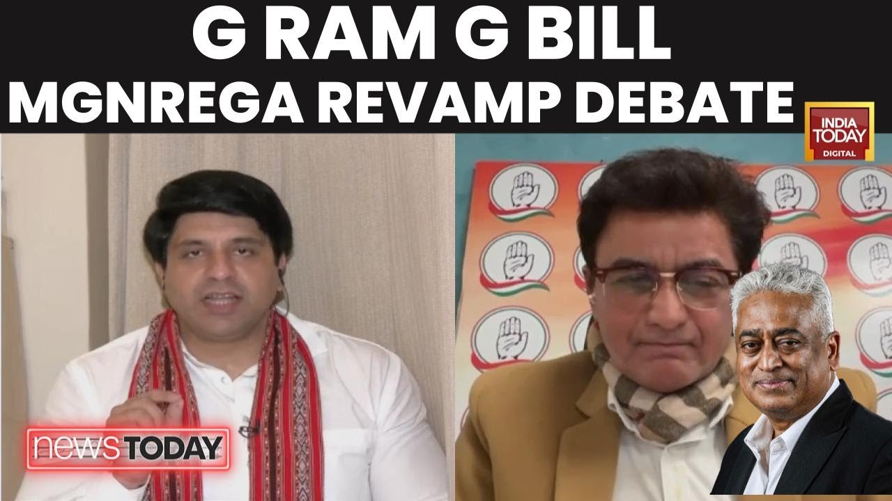VB-G RAM G Bill: Shehzad Poonawalla, Ajoy Kumar Clash Over MGNREGA Revamp, Gandhi Name Drop