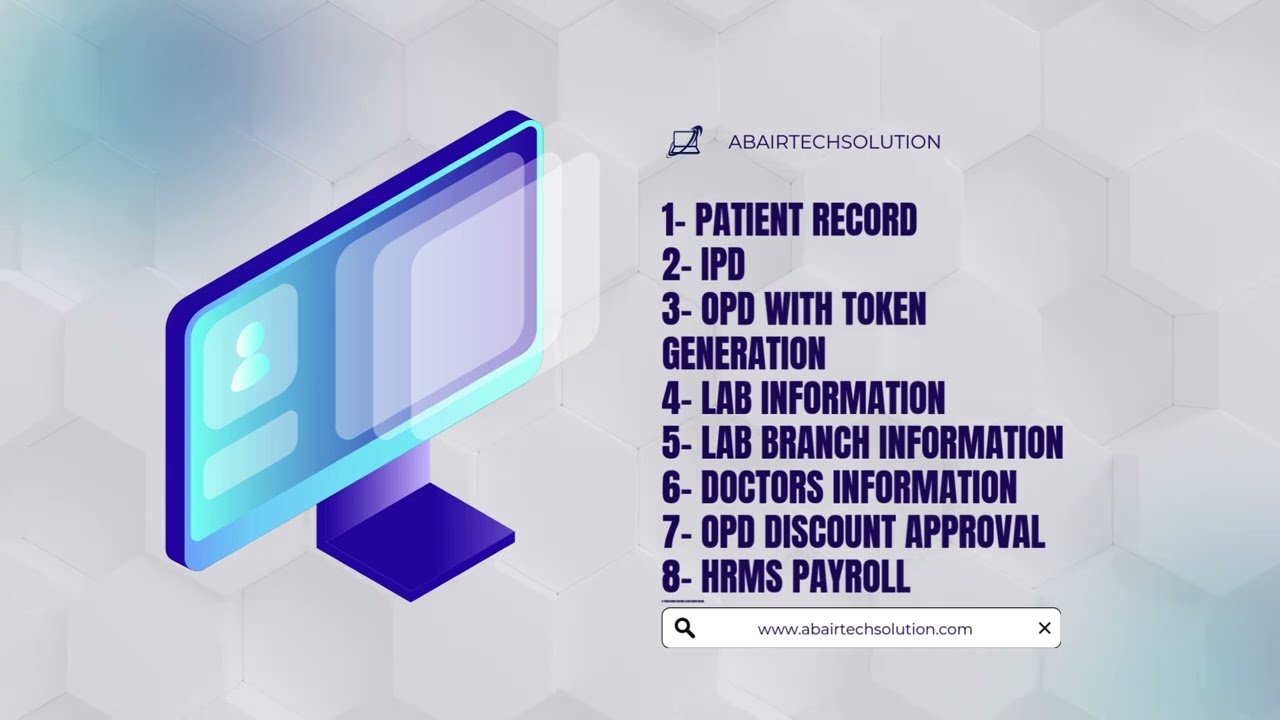🚀Your Hospital Operations with Our Advanced Cloud-Based Hospital Management Software! 🏥💡