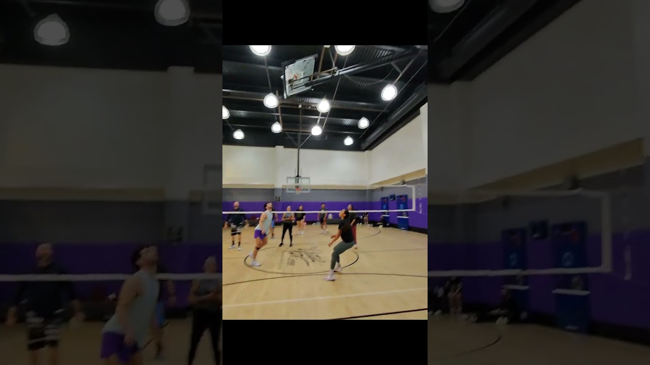 POV - rally #volleyball #gym #sports