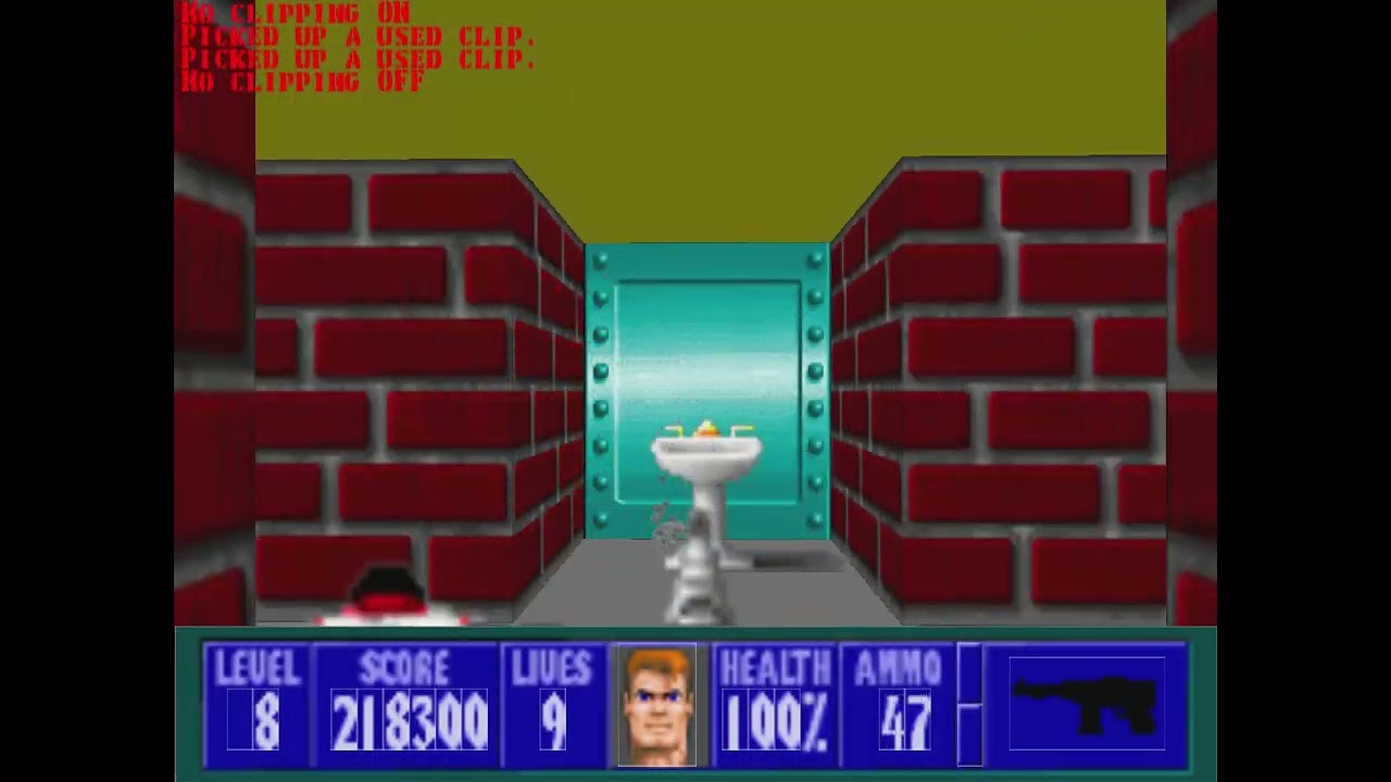 Прохождение Wolfenstein 3D Эпизод 4 Тёмный Секрет 8 уровень #36