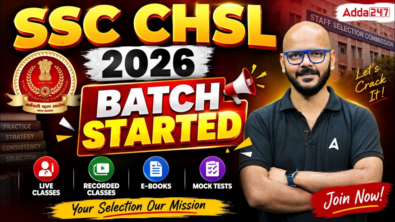 SSC CHSL 2026 | Batch Started | Complete Preparation Strategy | By Tarun Sir