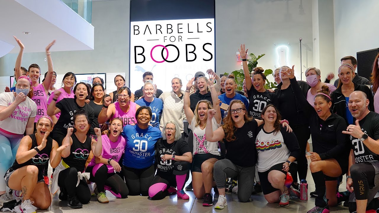 Barbells For Boobs is a Different Kind of Breast Cancer Charity