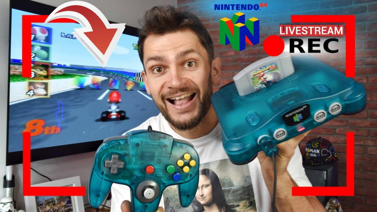Как записать и транслировать игровой процесс на Nintendo 64!