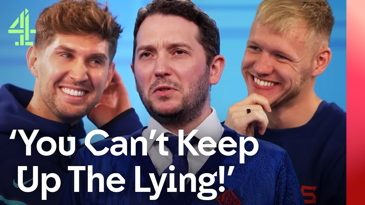 John Stones Fights England Teammates For Carrot In A Box Title | Channel 4