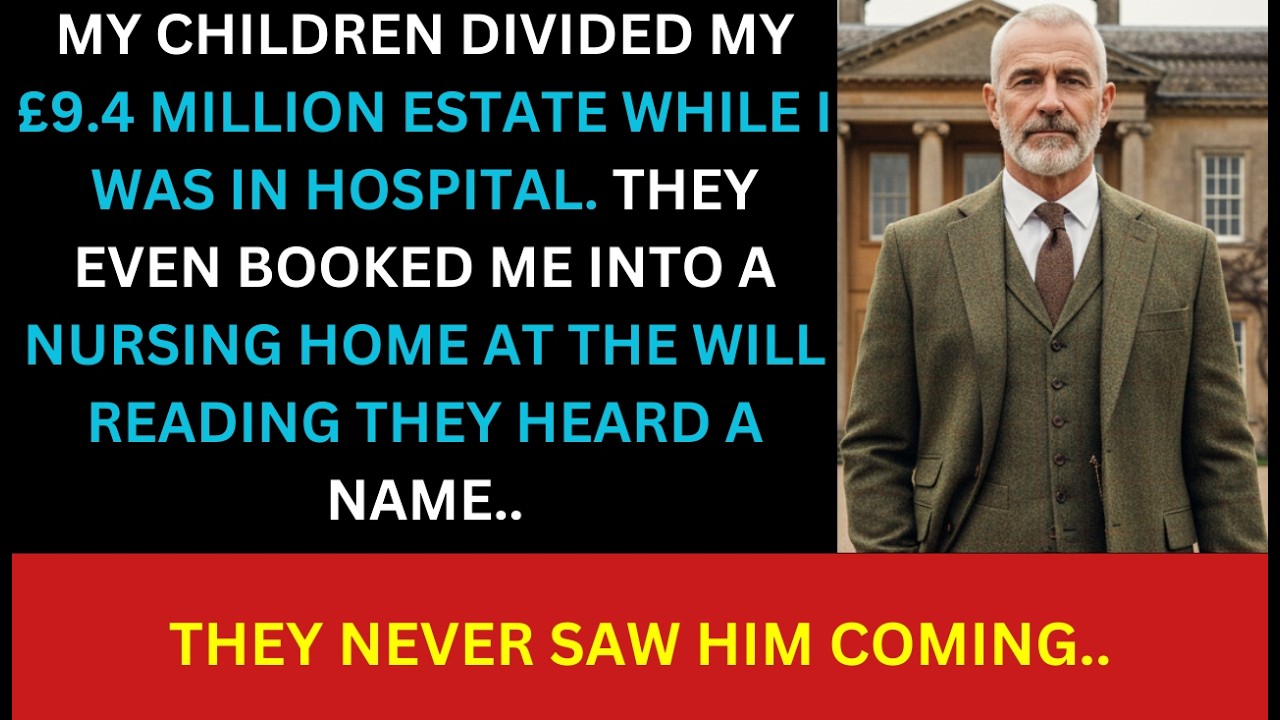 At the Reading of My Will, My Children Were Already Dividing Everything — Then I Said a Name...