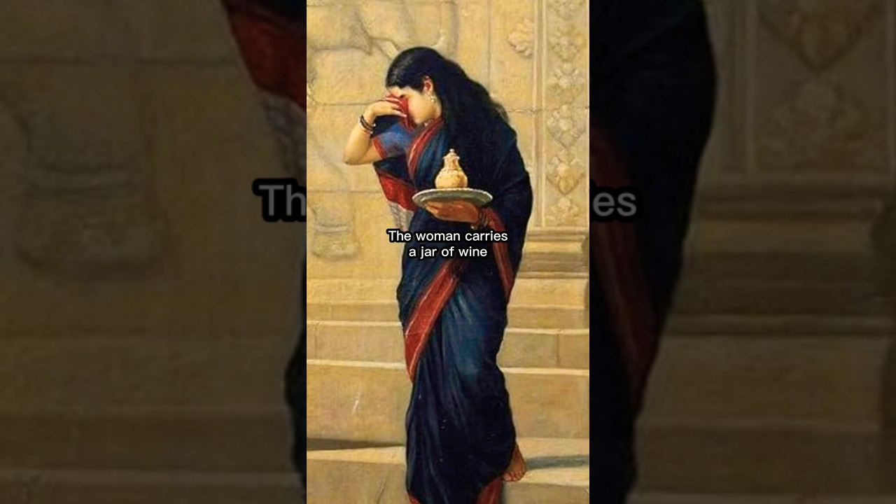 "Draupadi As A Servant by Raja Ravi Varma" 👑🕊️ 