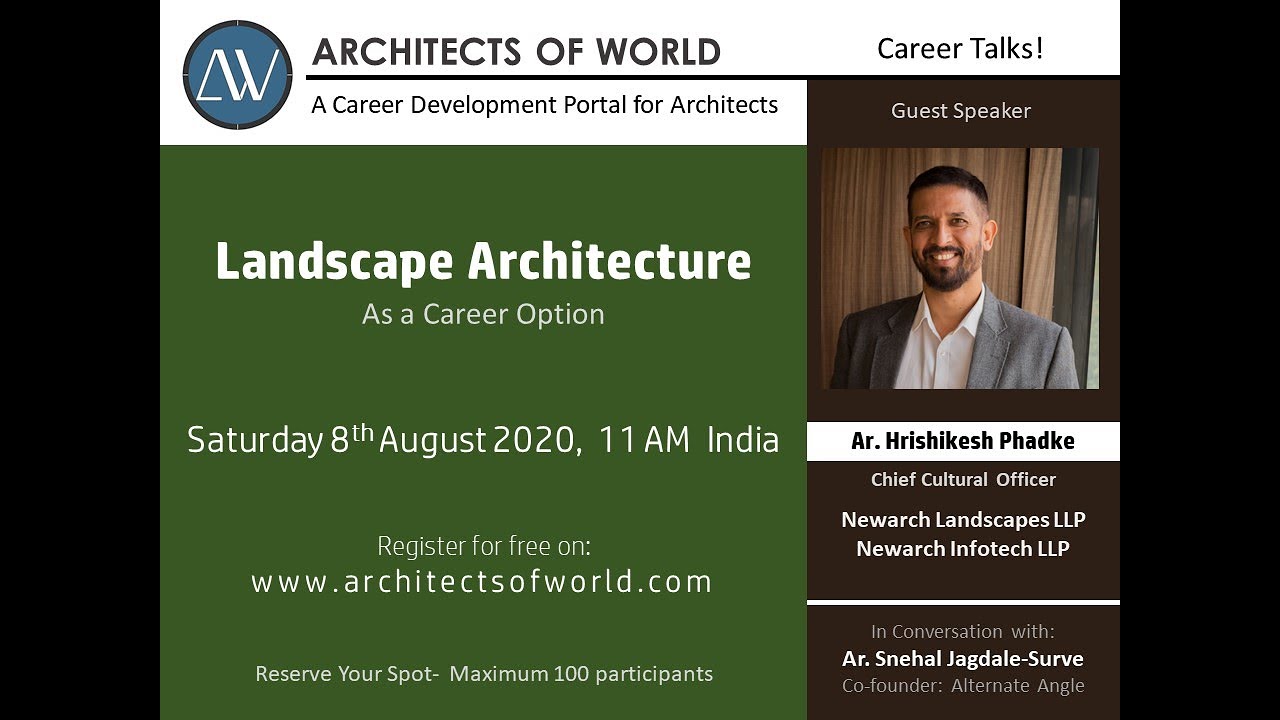 Career Profile - 03 -  Landscape Architecture