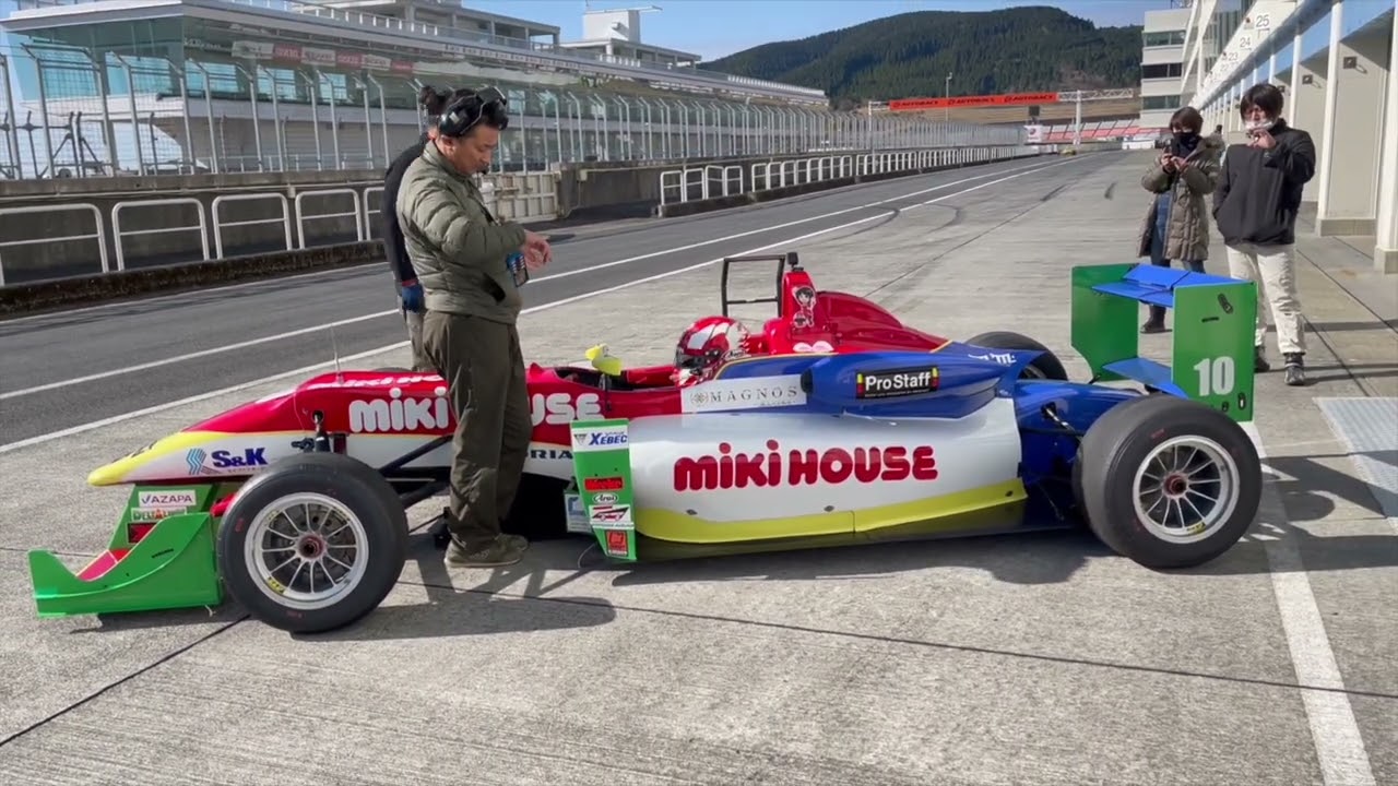 HCARS 2022年12月 野田樹潤選手のオートポリスでの練習走行