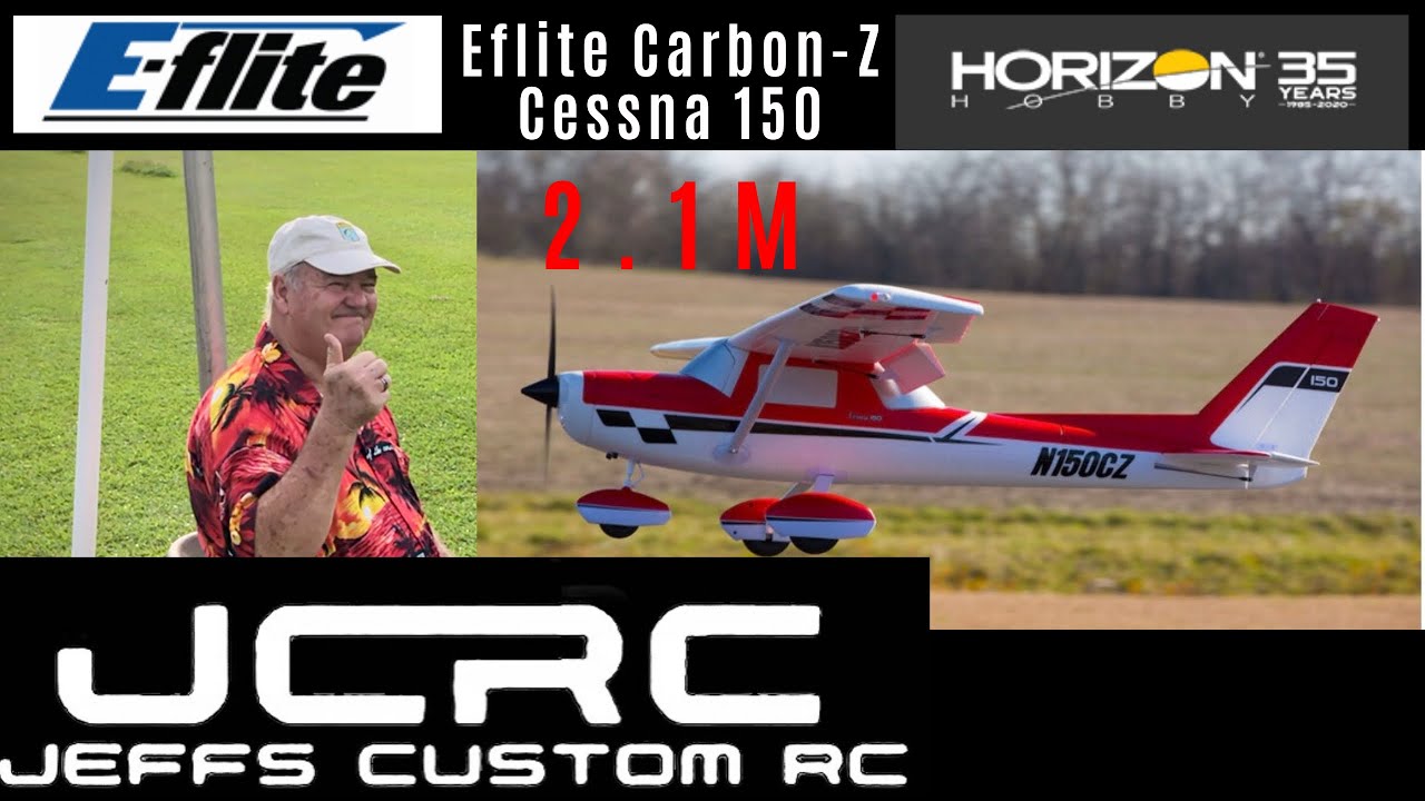 Eflite Carbon Z Cessna 150 2M BNF Basic From Horizon Hobby