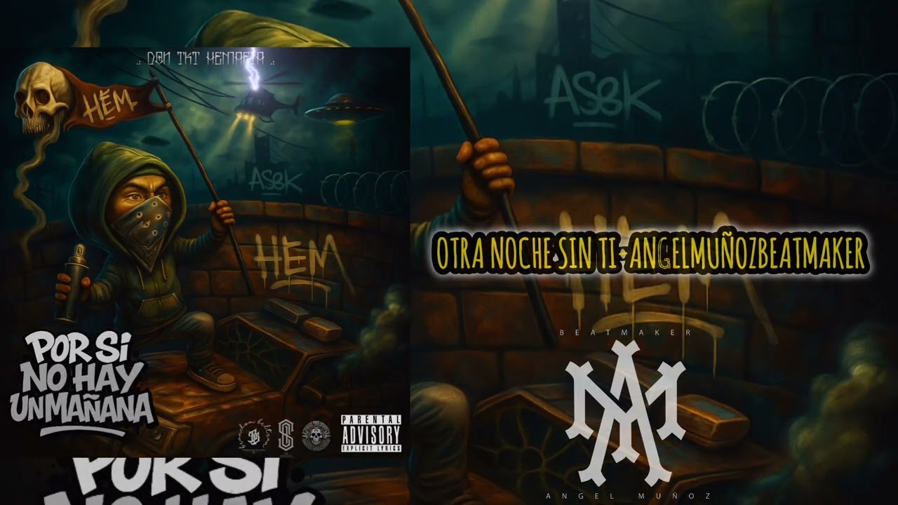 Don Tkt Hemafia - Otra noche sin tí - Angel Muñoz Beatmaker (Official Visualizer)